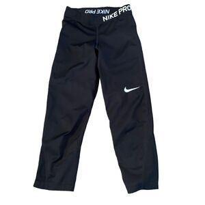 Nike Pro Black Compression Leggings Sz XS